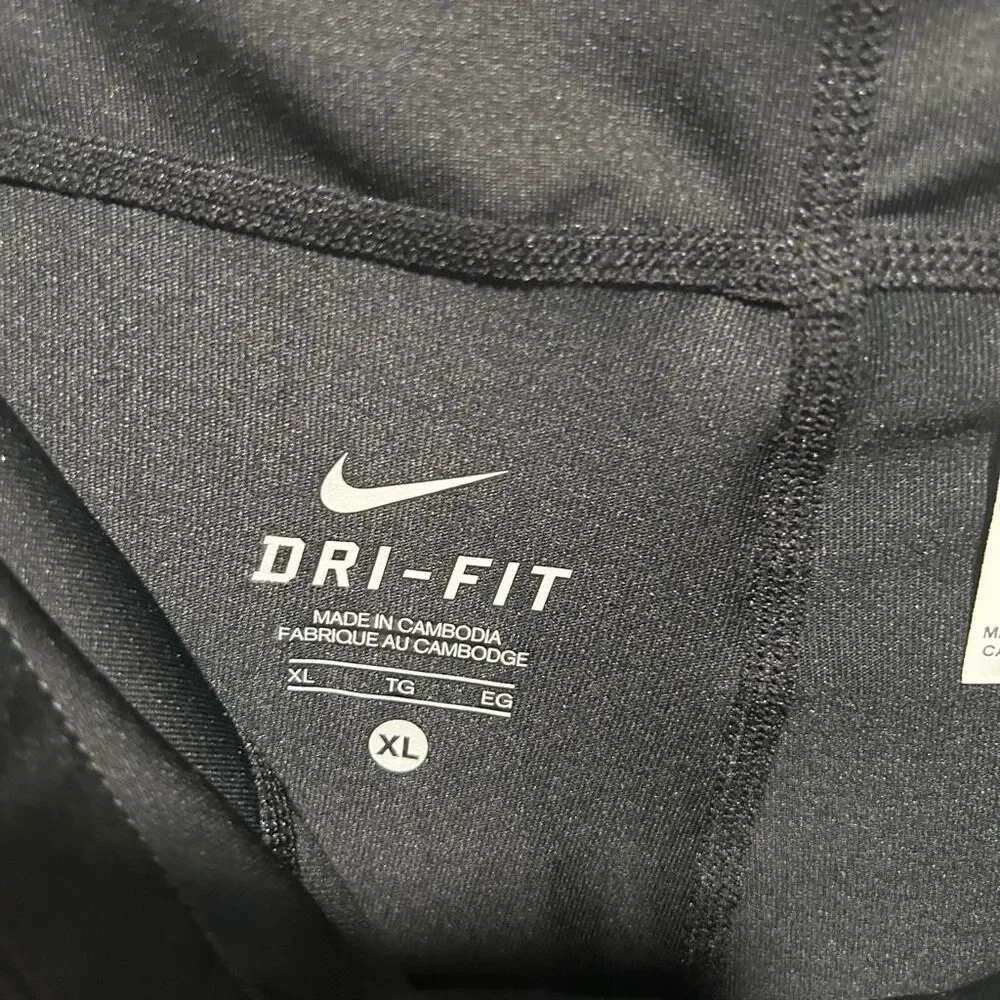 Nike Dri-FIT Club Golf Skort XL Tennis Black Pleated Skirt tennis Athleisure
